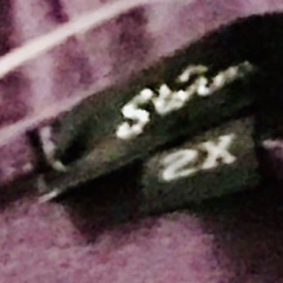 Storm Plus Size 2X Ruched Hemline Tunic Collarless Cowl Neckline - Picture 5 of 7